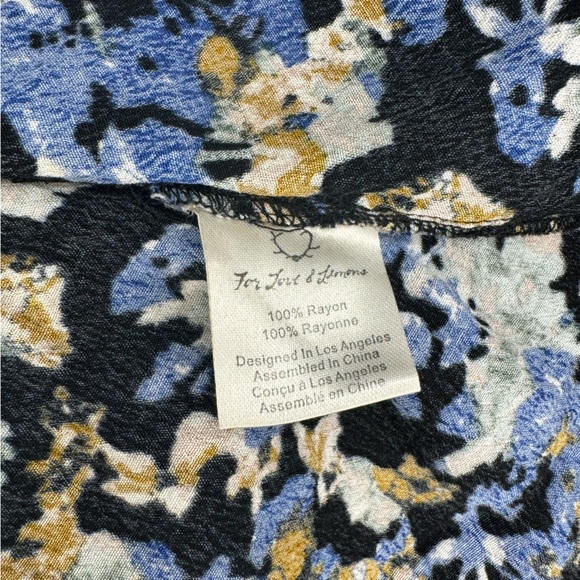 For Love & Lemons Floral Mini Dress Size XS - Picture 7 of 10